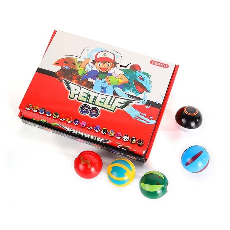 Best 12-Piece Pokémon Poké Ball Figure Set in USA