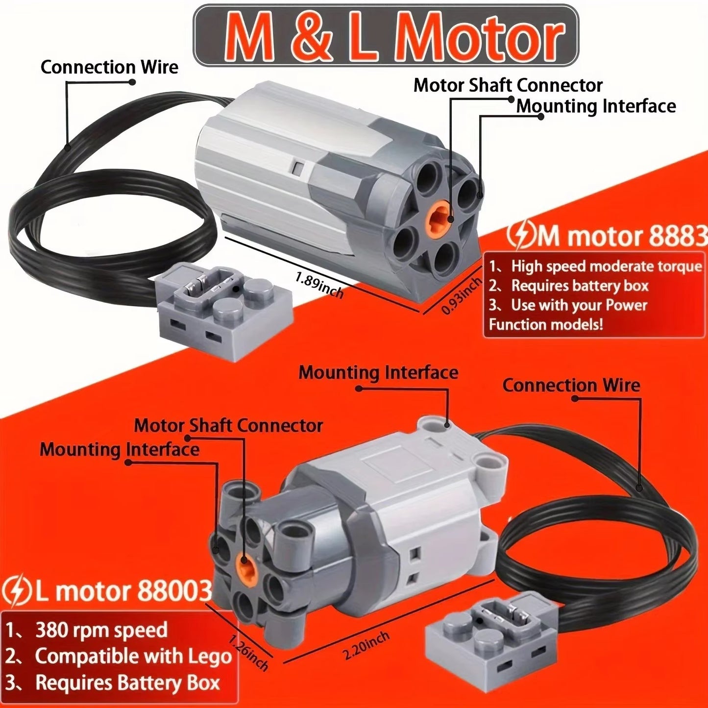 Best MOC Power Functions Motor Set in USA