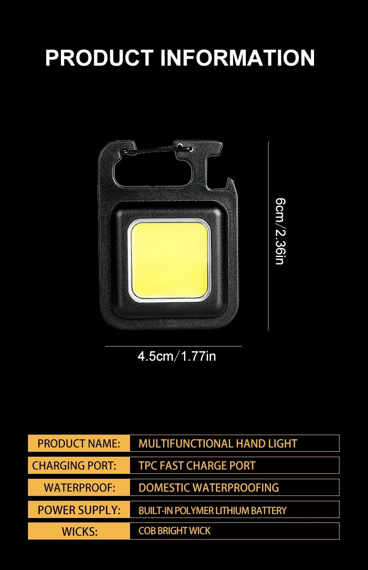 Best Mini COB Keychain Flashlight in USA