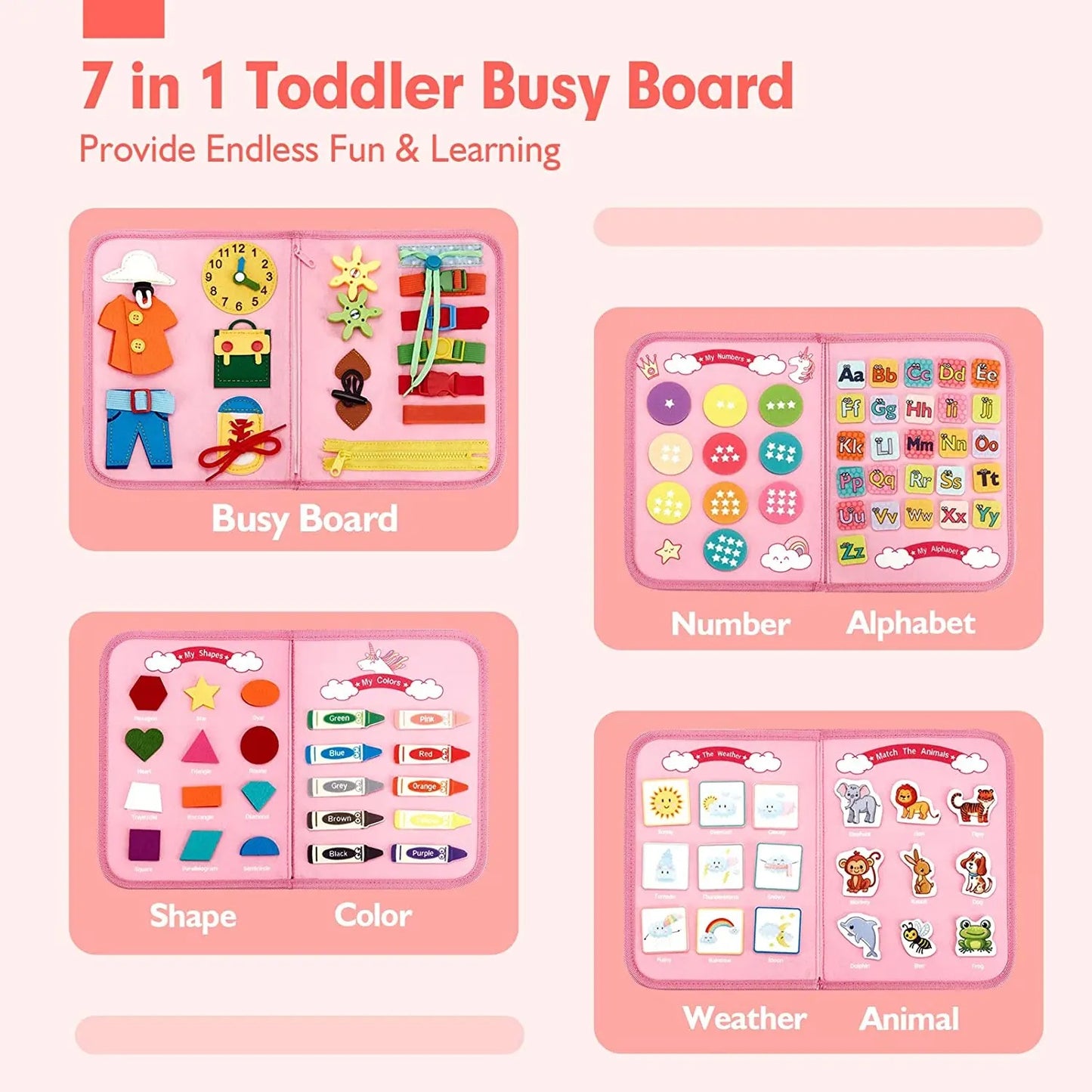 Best Montessori Busy Board for Toddlers in USA