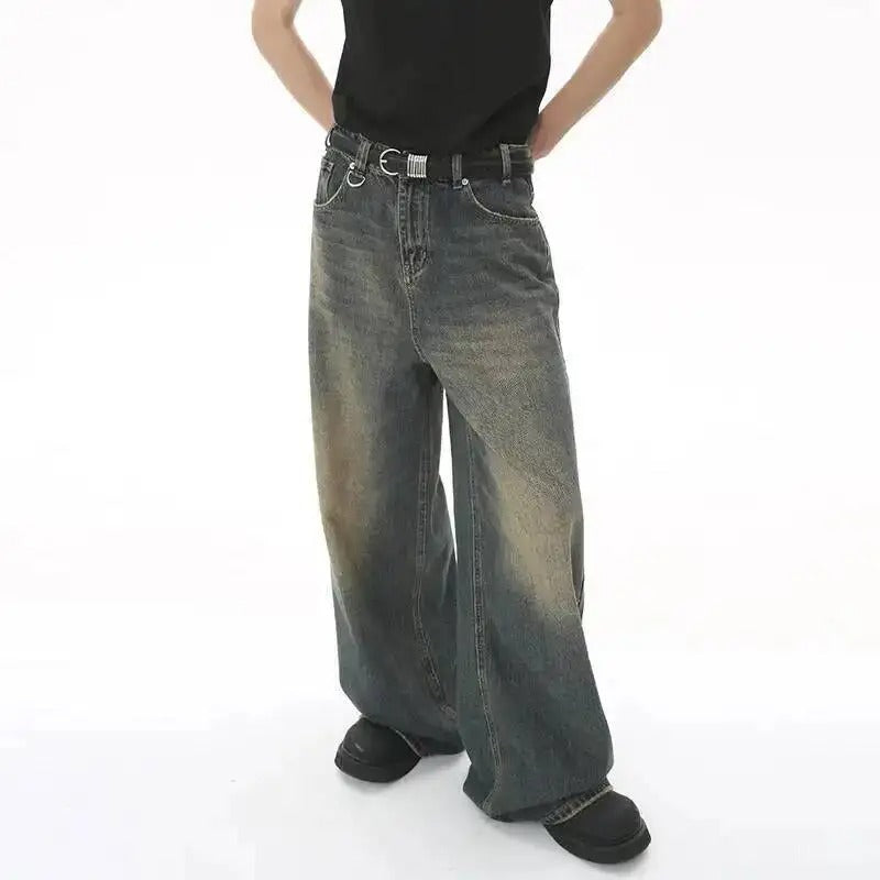 Best Men’s Washed Blue Denim Jeans in USA