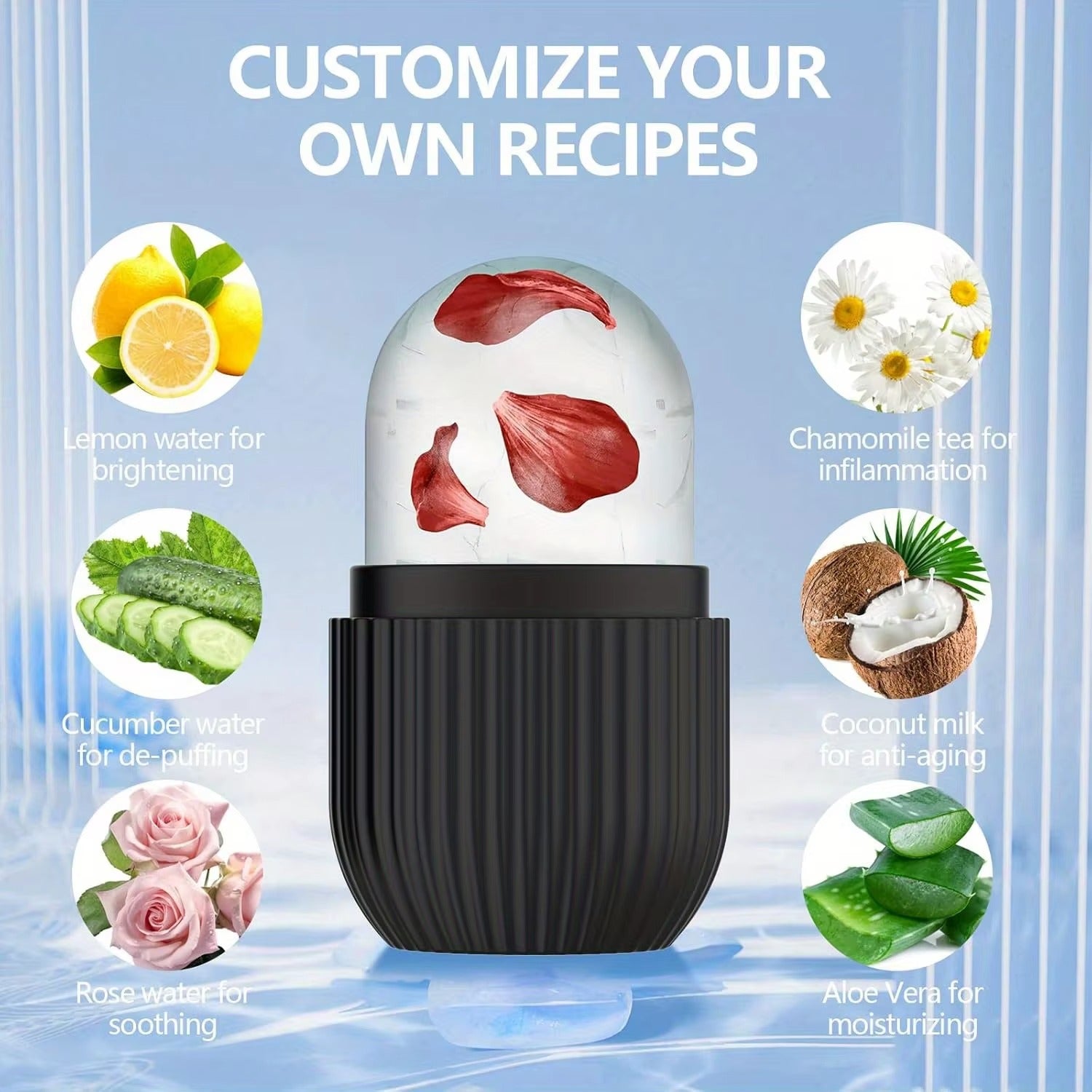 Best Silicone Ice Cube Face Roller in USA