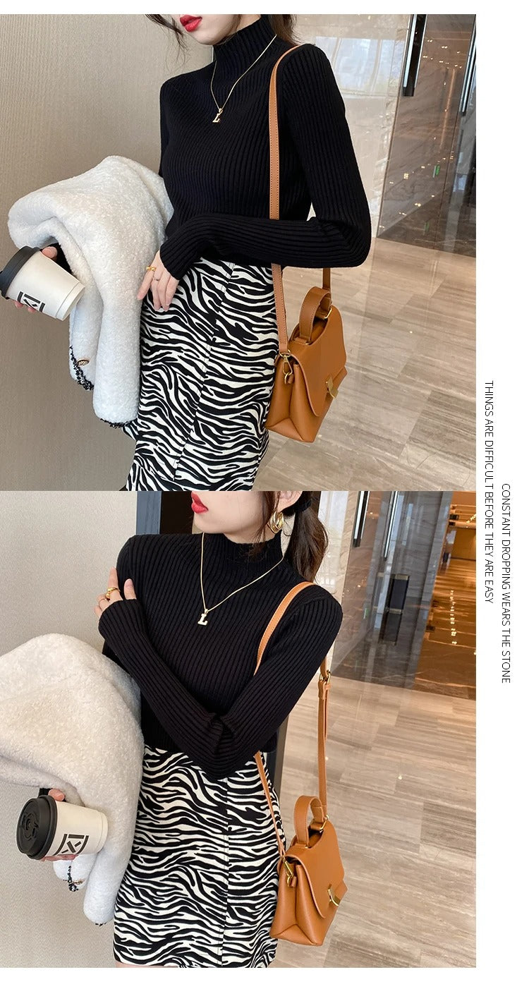 Best Women’s Turtleneck Knitted Sweater in USA