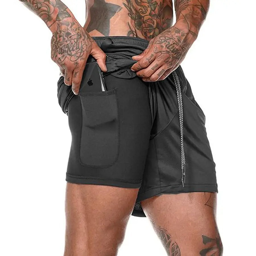 Best Men’s 2-in-1 Running Shorts in USA