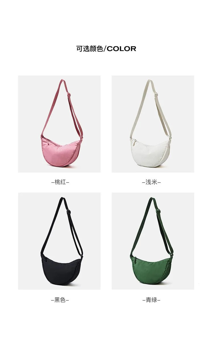 Best Women’s Messenger Bag – Simple Nylon Crossbody Shoulder Bag iin USA