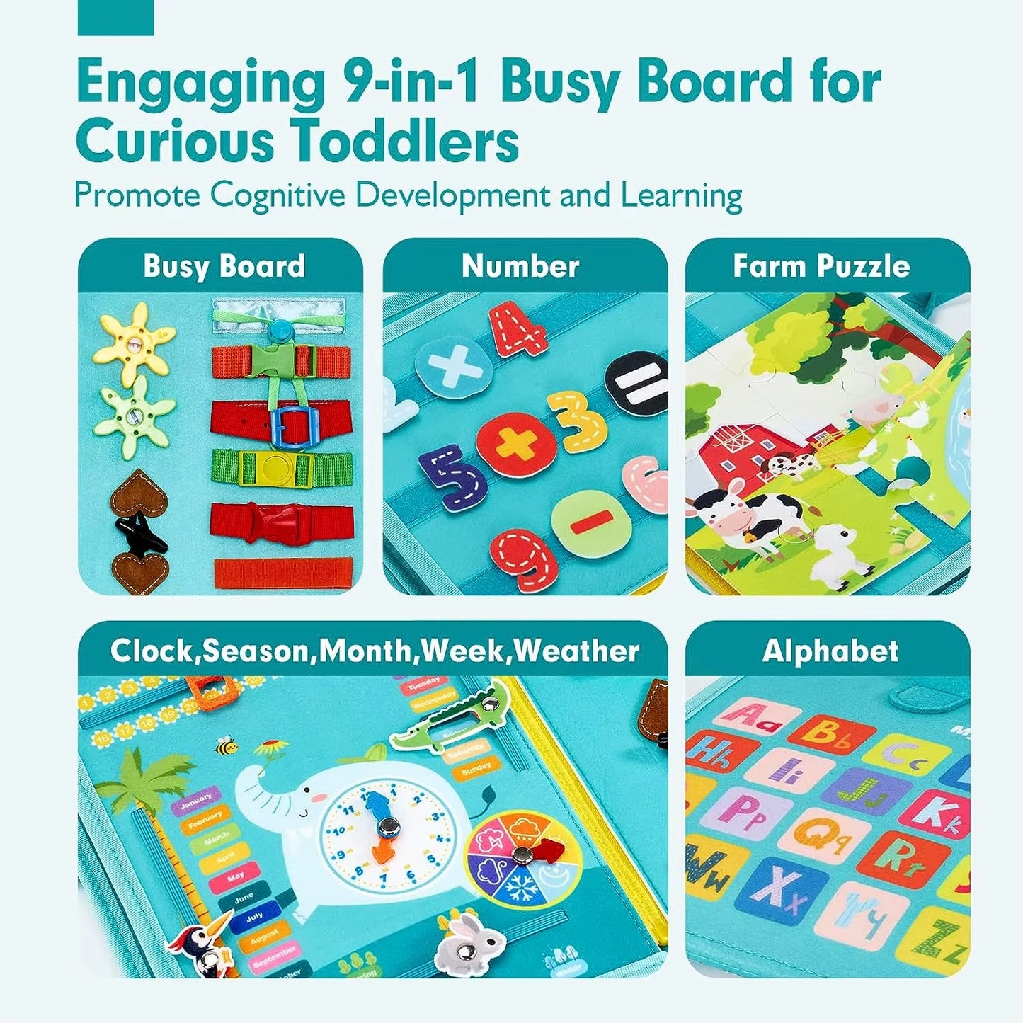 Best Montessori Busy Board for Toddlers in USA