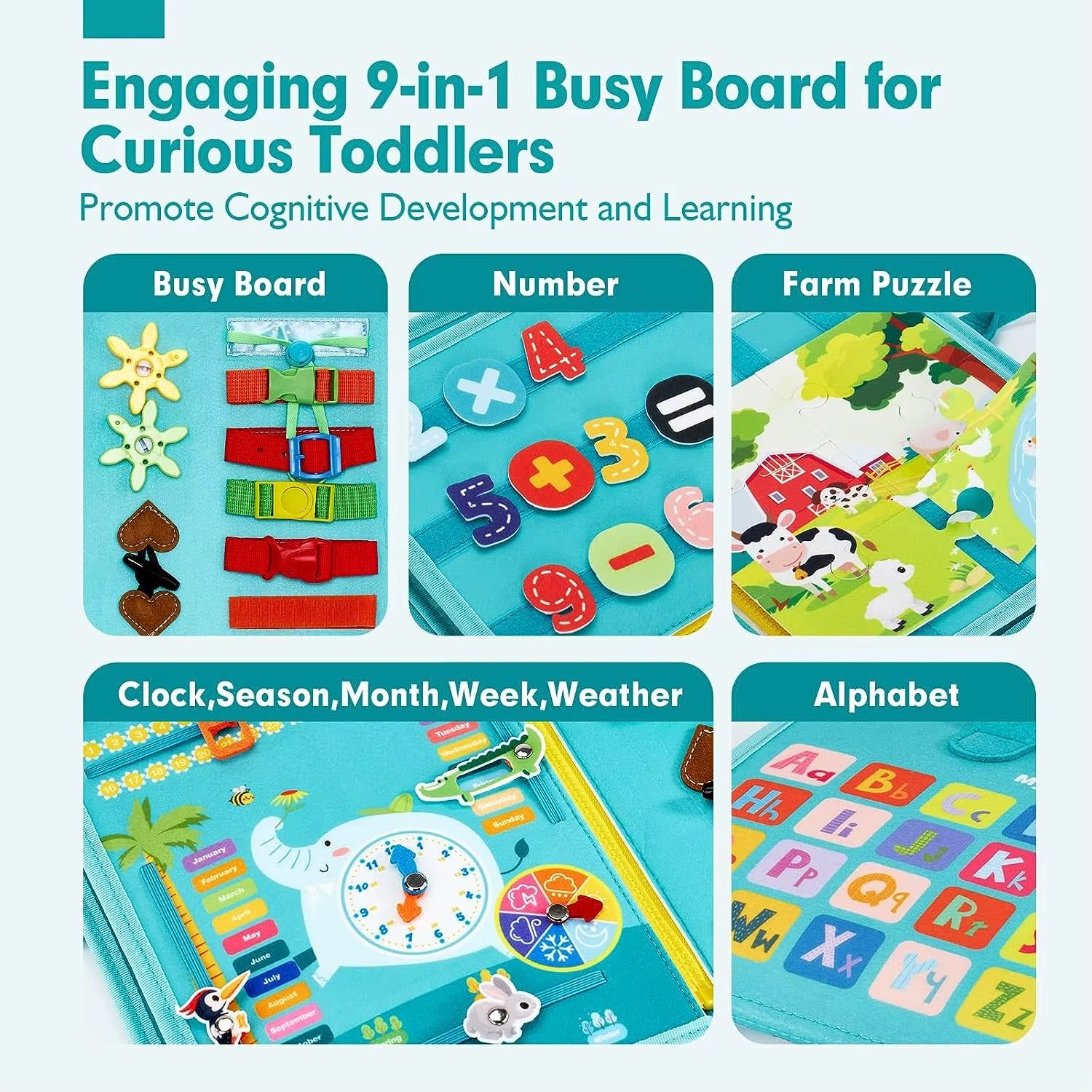 Best Montessori Busy Board for Toddlers in USA