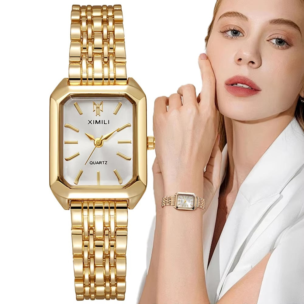 Best Luxury Women’s Gold Plated Square Watch in USA