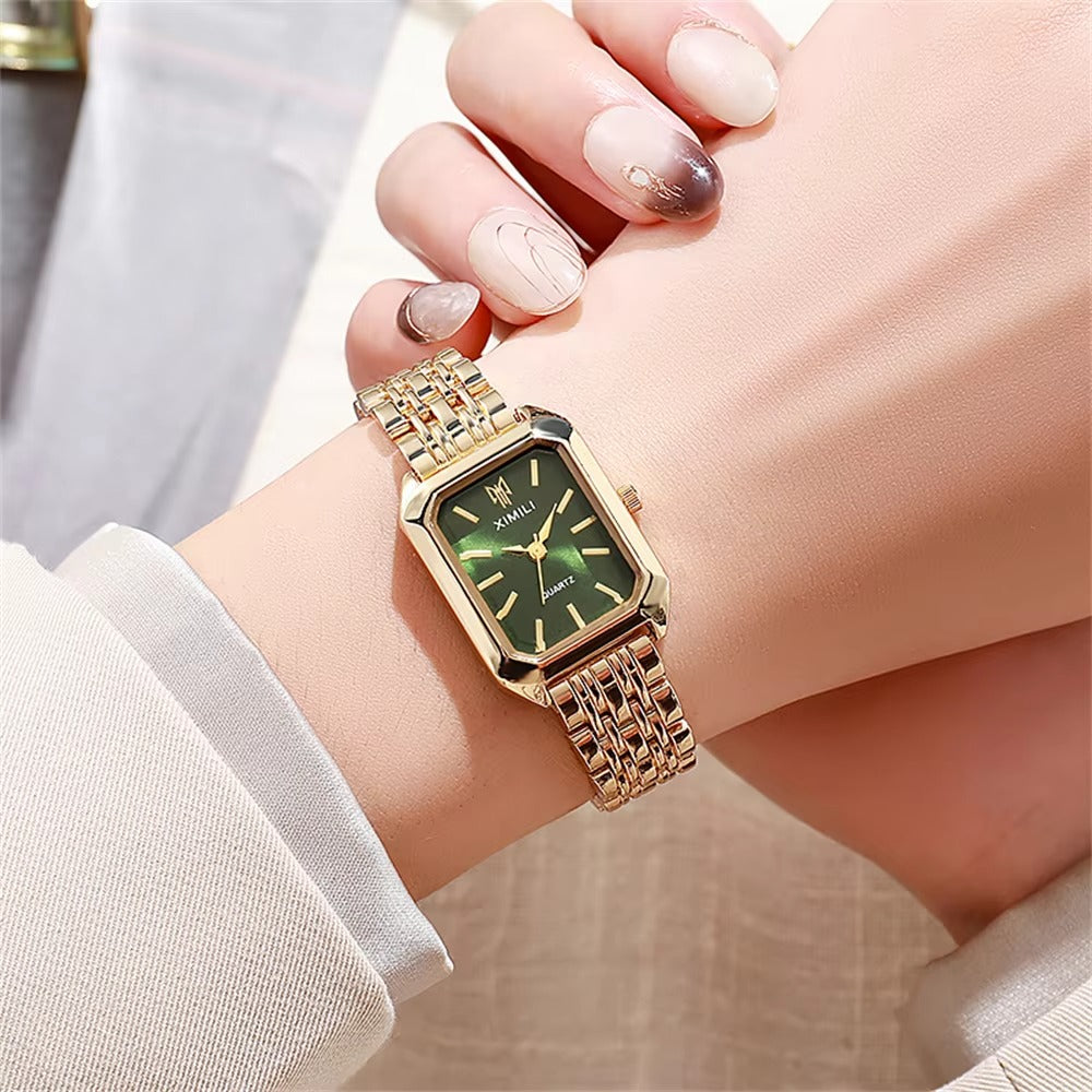 Best Luxury Women’s Gold Plated Square Watch in USA