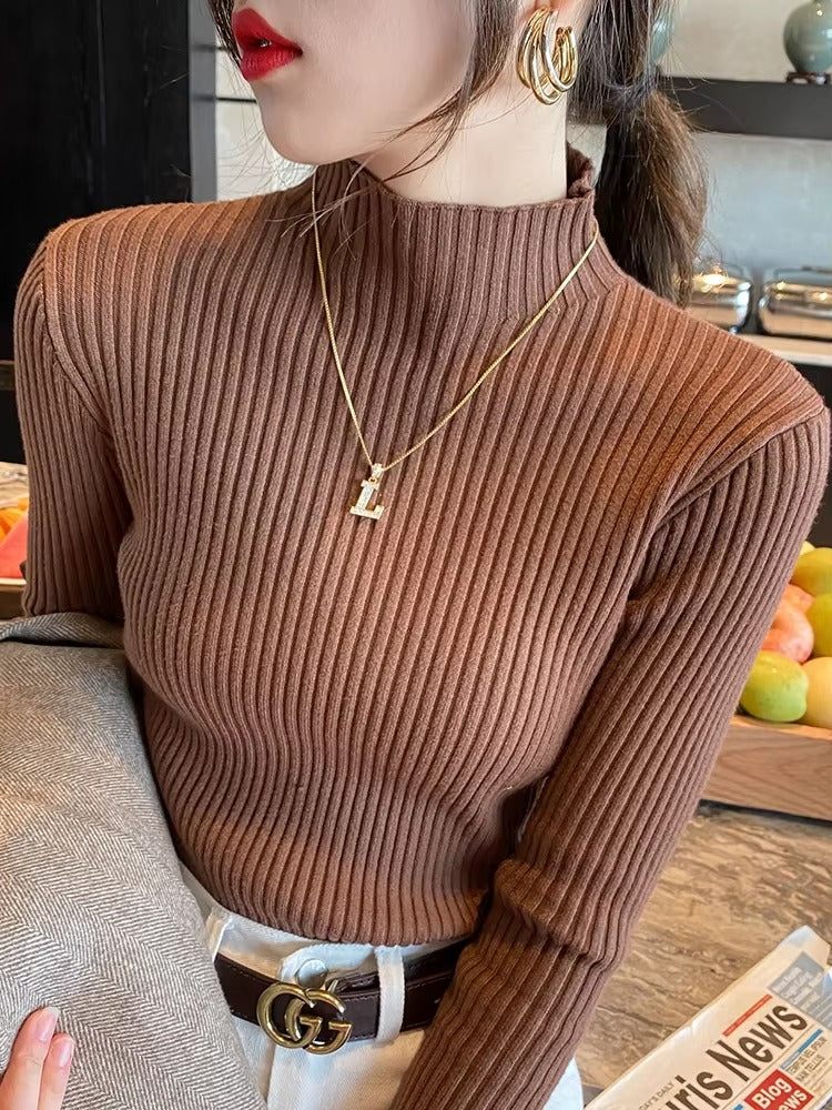 Best Women’s Turtleneck Knitted Sweater in USA