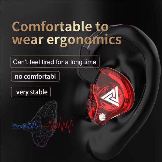 Best QKZ AK6 HiFi Wired Earphones in USA