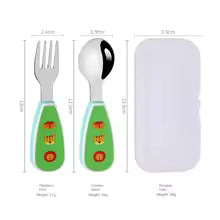 Best 2PCS Toddler Utensil Set in  USA