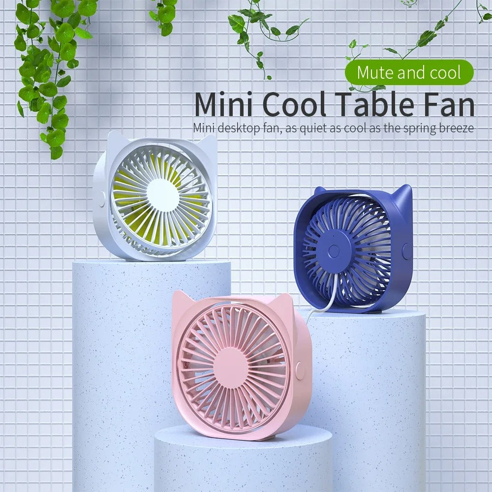 Best Mini USB Fan Portable Rechargeable in USA