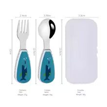 Best 2PCS Toddler Utensil Set in  USA