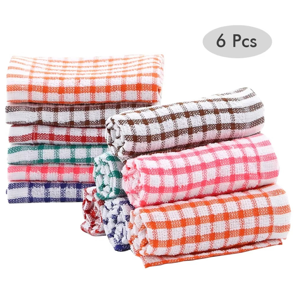 Best 6 Pack 100% Cotton Kitchen Towels in USA