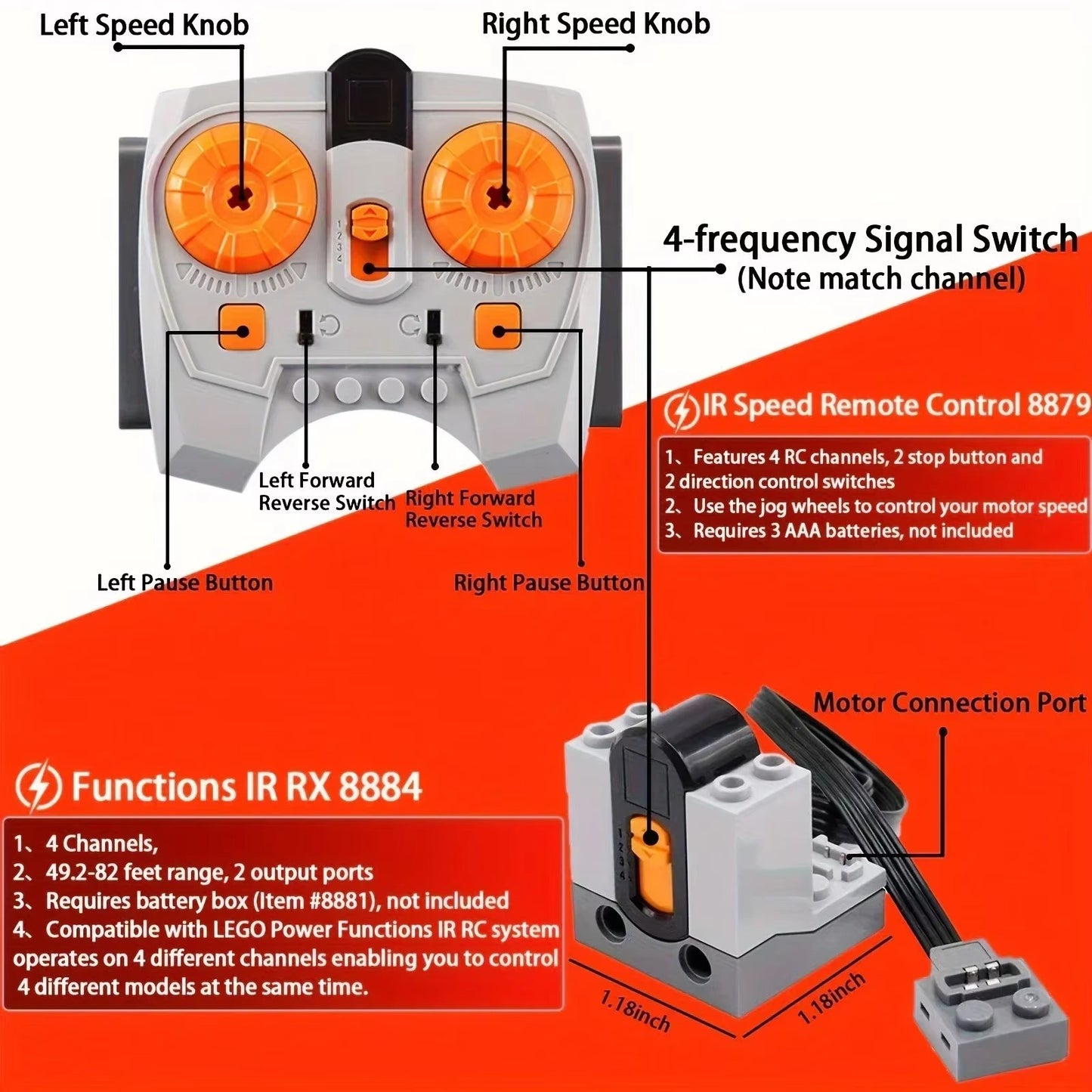Best MOC Power Functions Motor Set in USA