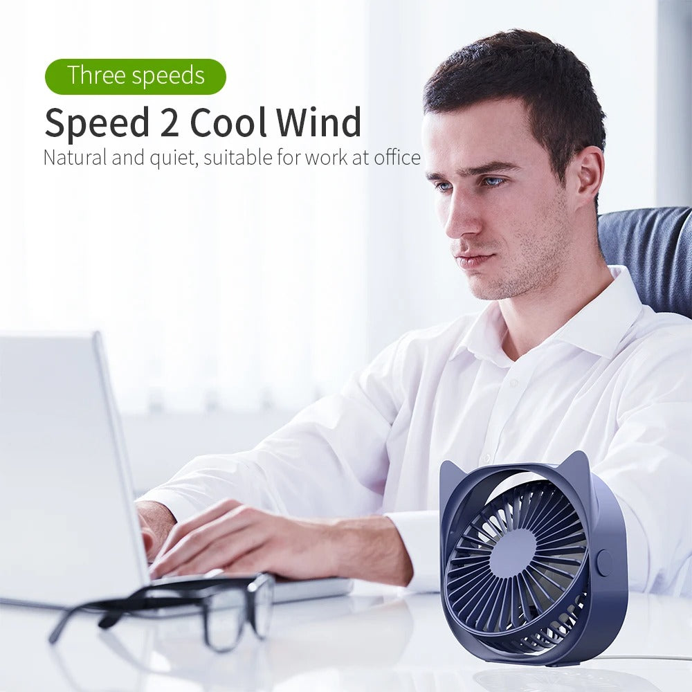 Best Mini USB Fan Portable Rechargeable in USA