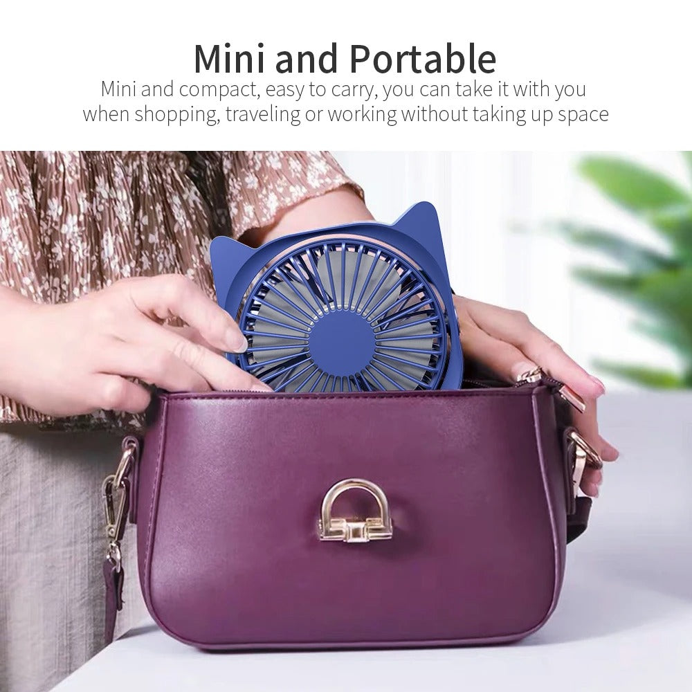 Best Mini USB Fan Portable Rechargeable in USA