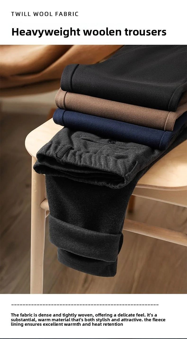  Best Autumn Winter Loose Trousers Men Formal Suit Pants n USA