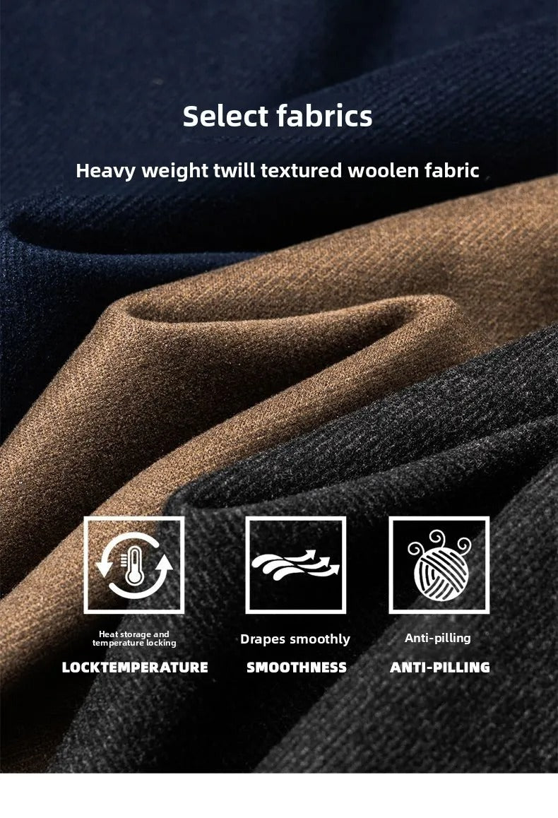  Best Autumn Winter Loose Trousers Men Formal Suit Pants n USA