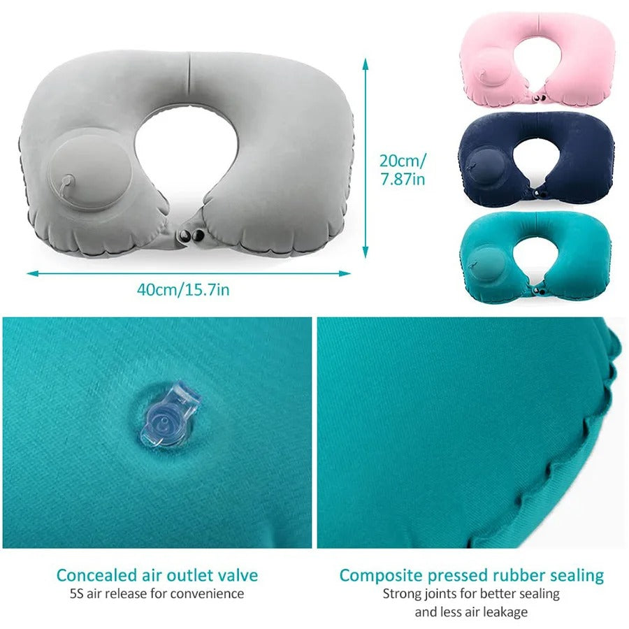 Best Inflatable Travel Neck Pillow in USA
