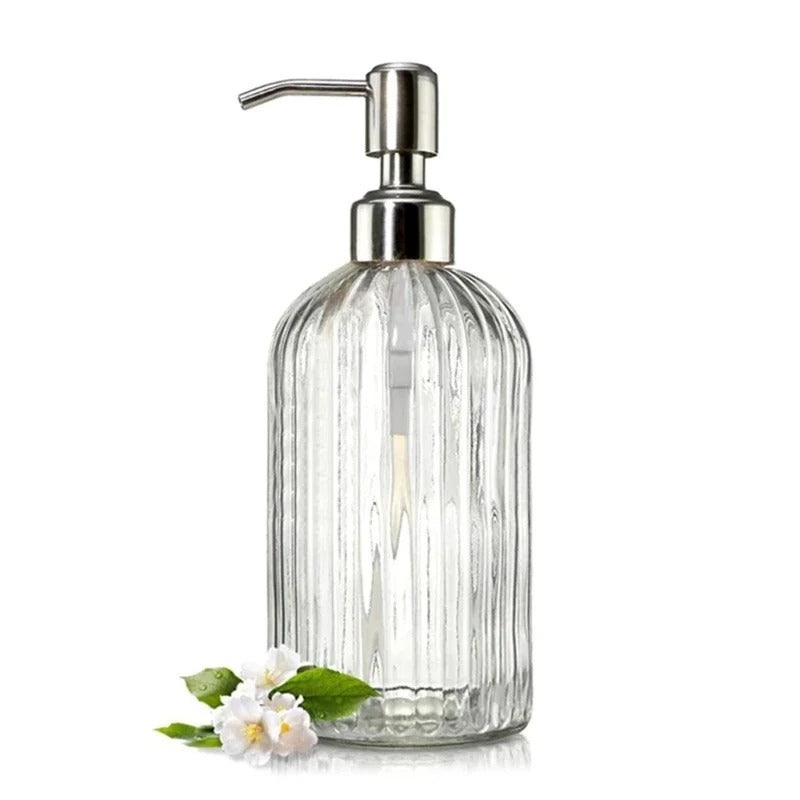 Best Clear Glass Soap Dispenser Bottle in USA