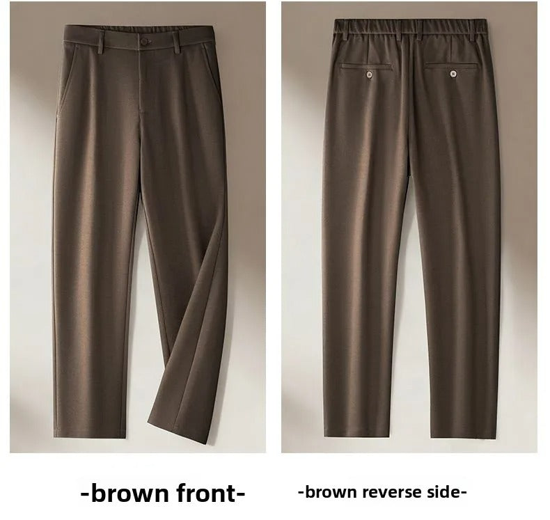  Best Autumn Winter Loose Trousers Men Formal Suit Pants n USA
