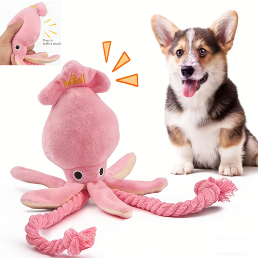 Best Interactive Dog & Cat Octopus Rope Toy in USA