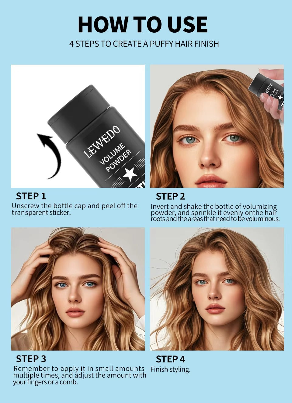 Best Hair Styling Powder for Men & Women in USA