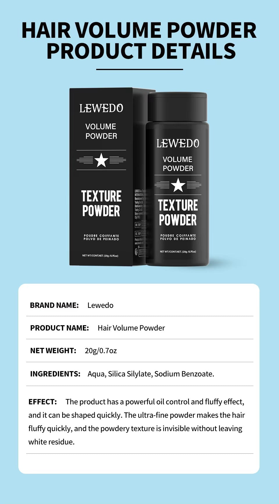 Best Hair Styling Powder for Men & Women in USA