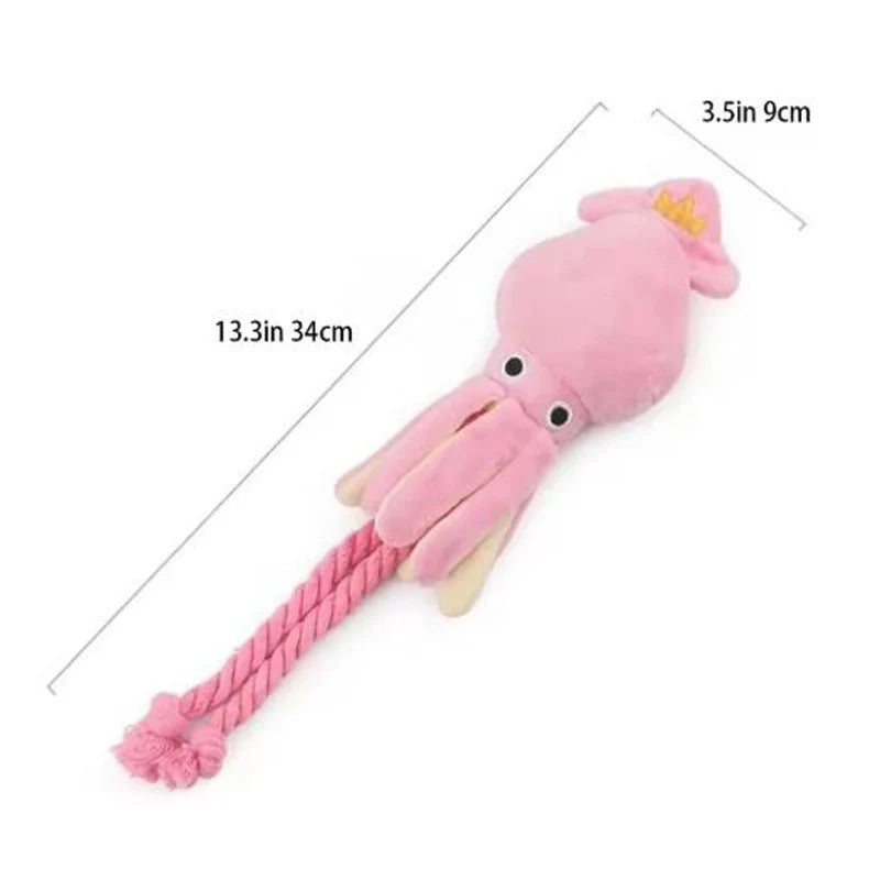 Best Interactive Dog & Cat Octopus Rope Toy in USA
