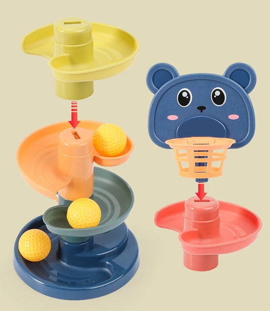 Best Montessori Rolling Ball Track Toy in USA