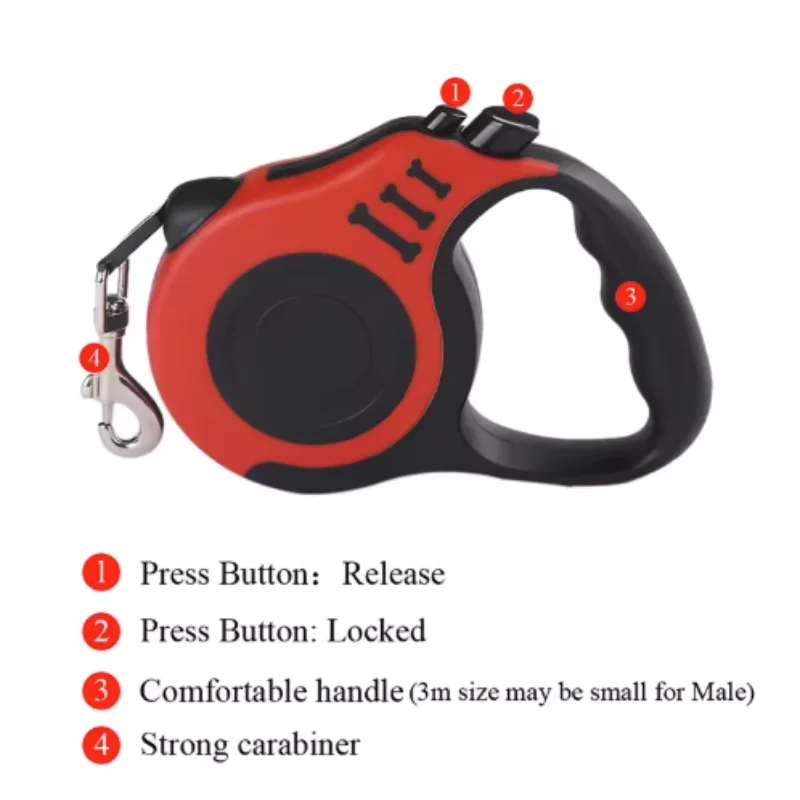 Best Retractable Dog Leash 3M / 5M in USA