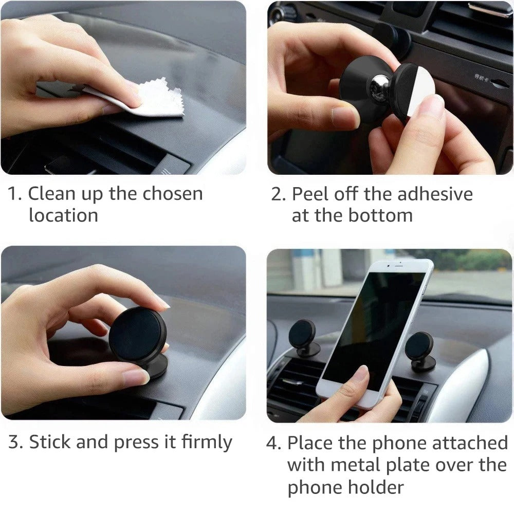 Best Magnetic Car Phone Holder – 360 in USA
