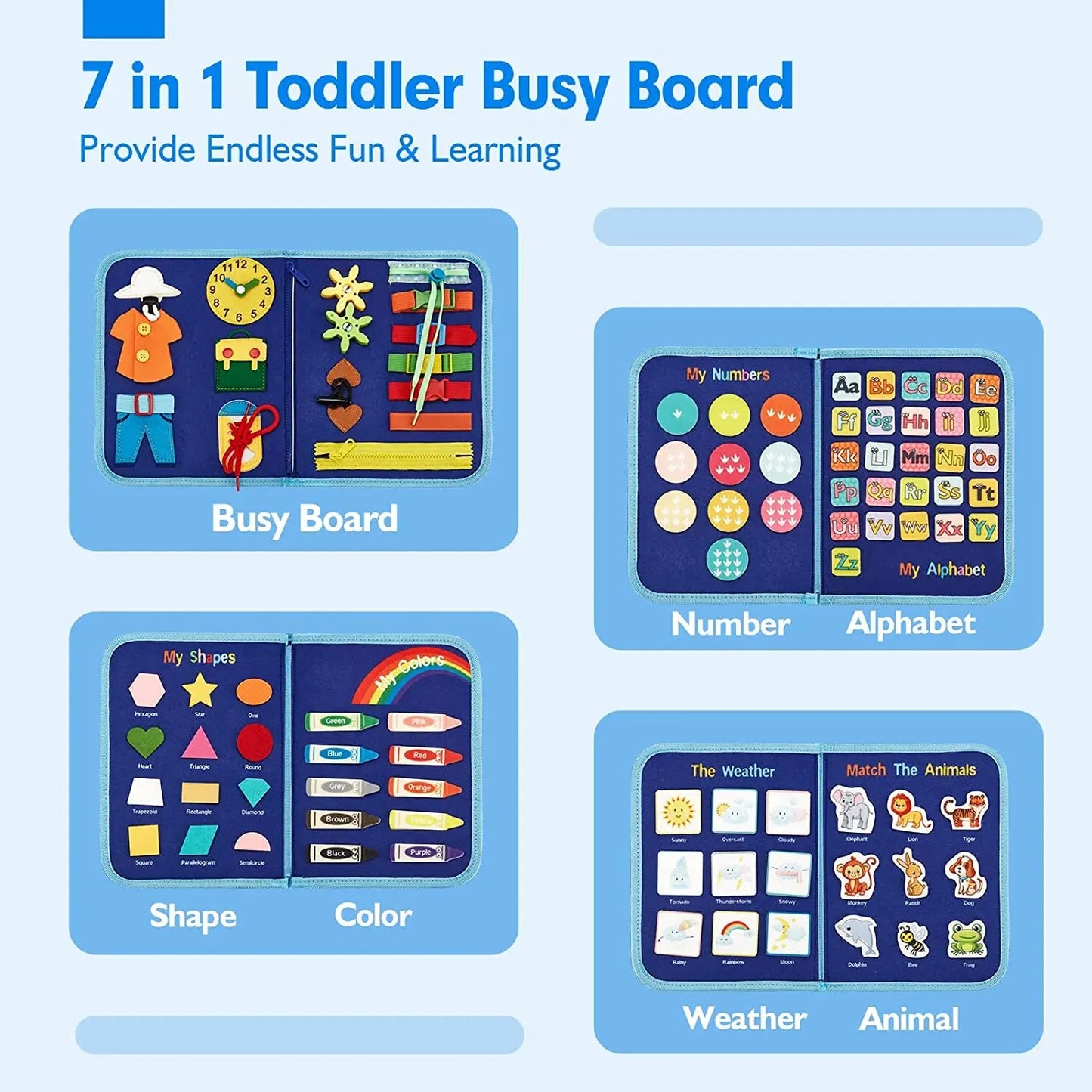 Best Montessori Busy Board for Toddlers in USA