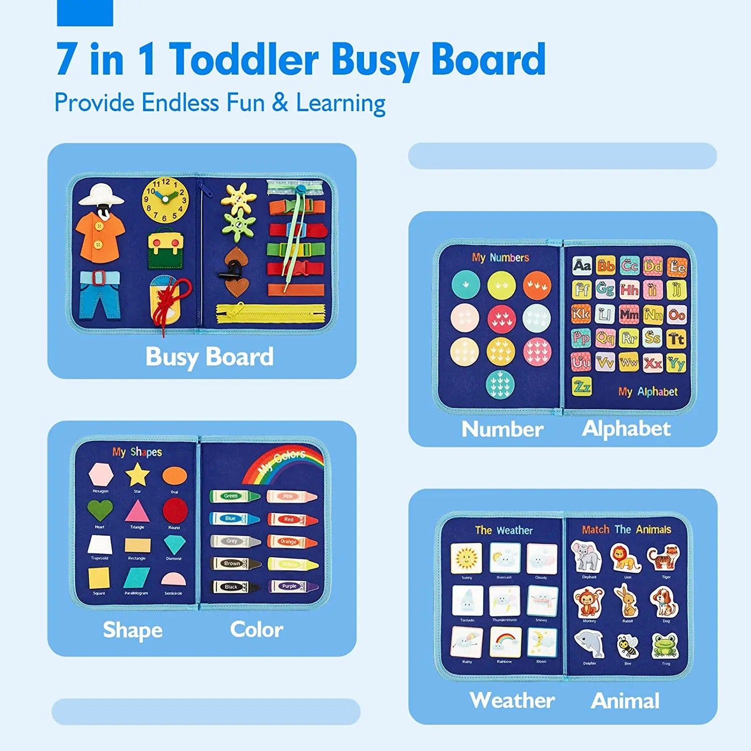 Best Montessori Busy Board for Toddlers in USA